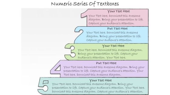 Ppt Slide Numeric Series Of Textboxes Marketing Plan