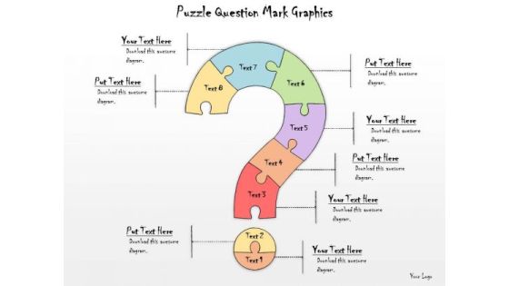 Ppt Slide Puzzle Question Mark Graphics Marketing Plan