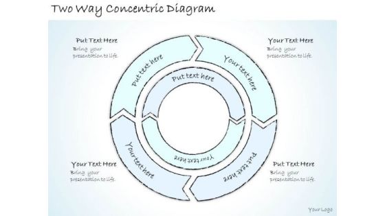 Ppt Slide Two Way Concentric Diagram Marketing Plan Ppt Slide Two Way Concentric Diagram Marketing Plan
