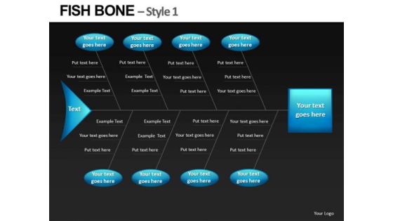 Ppt Slides Ishikawa Diagrams Fishbone Ppt Slides Ishikawa Diagrams Fishbone