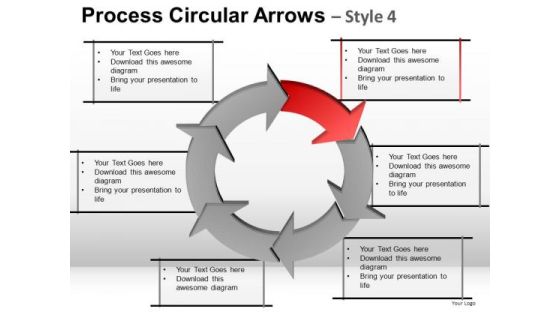 Ppt Slides Process Circular Arrows With Text Boxes PowerPoint Templates Ppt Slides Process Circular Arrows With Text Boxes PowerPoint Templates