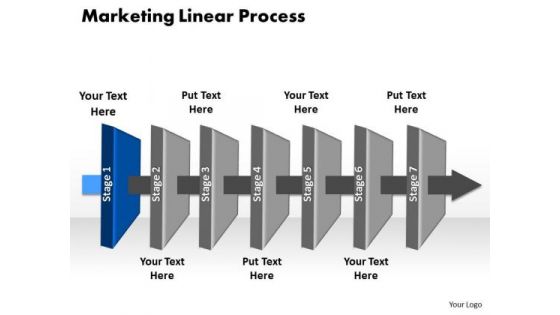 Ppt Stage 1 Mobile Social Media Presentation Beeline Process PowerPoint Templates