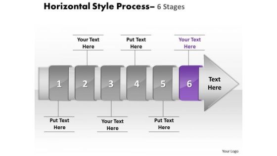 Ppt Template Horizontal Flow Of 6 Stage Network Diagram PowerPoint 7 Design Ppt Template Horizontal Flow Of 6 Stage Network Diagram PowerPoint 7 Design