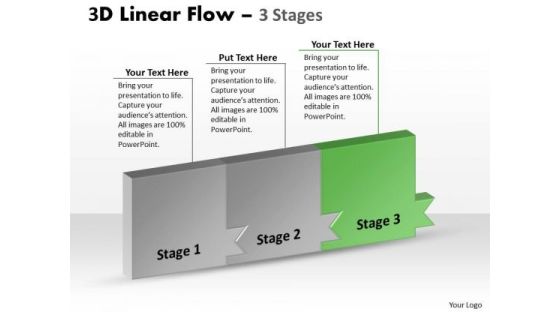Ppt Theme Continous Way To Show 3 Practice PowerPoint Macro Steps Workflow 4 Image