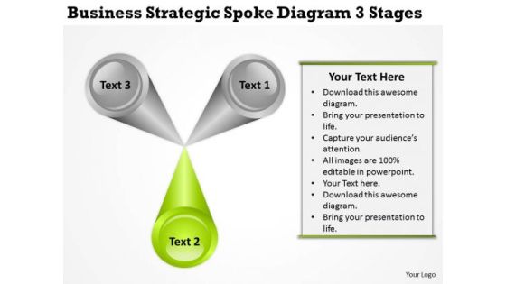 Presentation Strategic Spokdiagram 3 Stages Creating Business Plan PowerPoint Slides Presentation Strategic Spokdiagram 3 Stages Creating Business Plan PowerPoint Slides