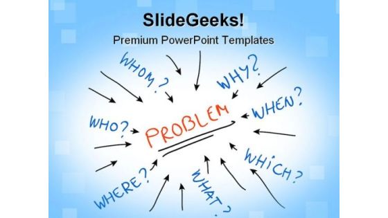 Problem Business PowerPoint Templates And PowerPoint Backgrounds 0811 Problem Business PowerPoint Templates And PowerPoint Backgrounds 0811