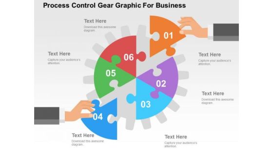 Process Control Gear Graphic For Business PowerPoint Template Process Control Gear Graphic For Business PowerPoint Template