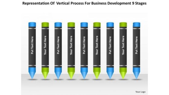 Process For Business Development 9 Stages Plan PowerPoint Slides Process For Business Development 9 Stages Plan PowerPoint Slides