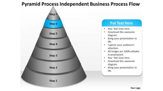 Process Independent Business Flow Ppt Plan PowerPoint Templates
