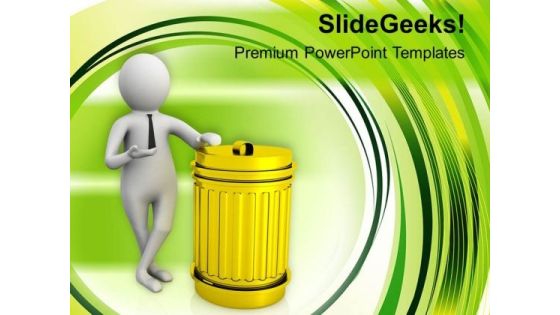 Process Of Recycling The Waste Materials PowerPoint Templates Ppt Backgrounds For Slides 0713 Process Of Recycling The Waste Materials PowerPoint Templates Ppt Backgrounds For Slides 0713