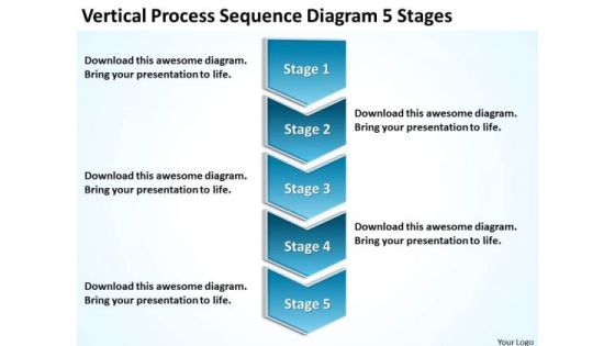Process Sequence Diagram 5 Stages Small Business Plan Samples PowerPoint Templates Process Sequence Diagram 5 Stages Small Business Plan Samples PowerPoint Templates