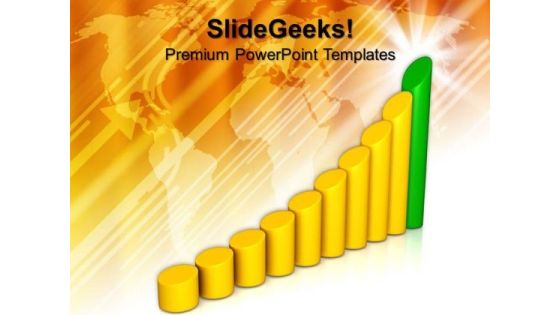 Profit Graph Success PowerPoint Templates And PowerPoint Themes 0812 Profit Graph Success PowerPoint Templates And PowerPoint Themes 0812