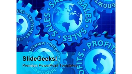 Profit Growth Sales Business PowerPoint Background And Template 1210 Profit Growth Sales Business PowerPoint Background And Template 1210