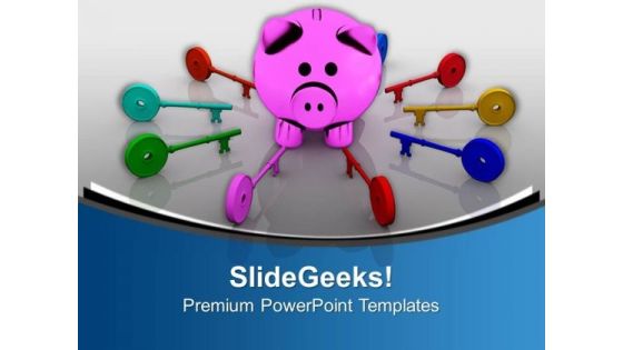Protect Money Piggy Bank Business PowerPoint Templates And PowerPoint Themes 0912 Protect Money Piggy Bank Business PowerPoint Templates And PowerPoint Themes 0912