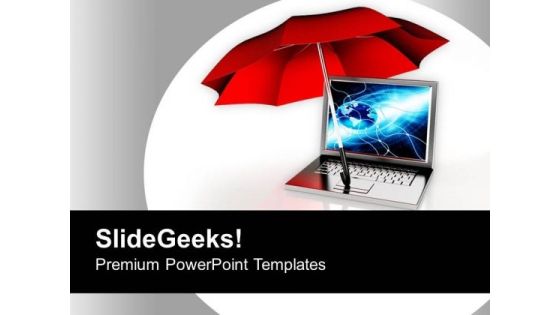 Protection Of Information And Technology PowerPoint Templates Ppt Backgrounds For Slides 0313