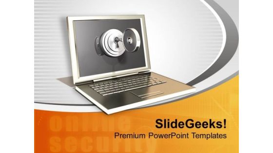 Protection Of Information Technology PowerPoint Templates Ppt Backgrounds For Slides 0213