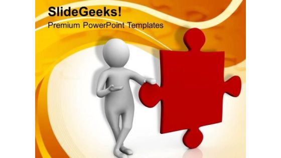 Put Right Solution Forward PowerPoint Templates Ppt Backgrounds For Slides 0713
