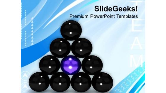 Put Yourself Forward In Team PowerPoint Templates Ppt Backgrounds For Slides 0613