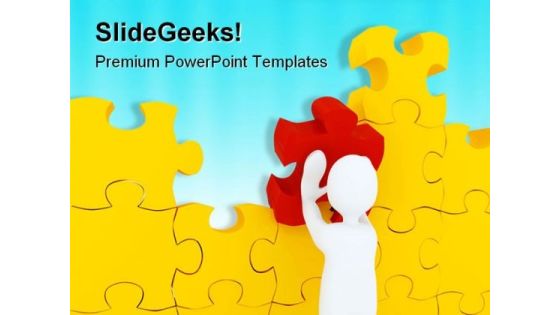 Putting Puzzle Metaphor PowerPoint Templates And PowerPoint Backgrounds 0711 Putting Puzzle Metaphor PowerPoint Templates And PowerPoint Backgrounds 0711