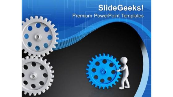 Putting Right Gear In Process Is Good PowerPoint Templates Ppt Backgrounds For Slides 0713 Putting Right Gear In Process Is Good PowerPoint Templates Ppt Backgrounds For Slides 0713