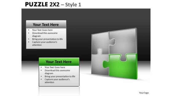 Puzzle Icon Slides With Important Piece PowerPoint Templates And Editable Ppt Slides