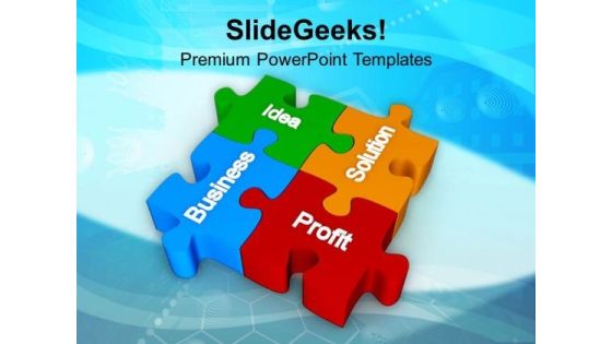 Puzzle Pieces Of Business Concepts PowerPoint Templates Ppt Backgrounds For Slides 0713 Puzzle Pieces Of Business Concepts PowerPoint Templates Ppt Backgrounds For Slides 0713