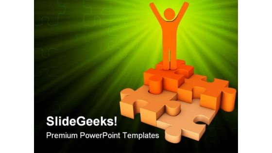 Puzzle Success PowerPoint Themes And PowerPoint Slides 0711 Puzzle Success PowerPoint Themes And PowerPoint Slides 0711