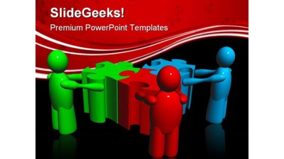 Puzzle Team01 People PowerPoint Templates And PowerPoint Backgrounds 0511 Puzzle Team01 People PowerPoint Templates And PowerPoint Backgrounds 0511