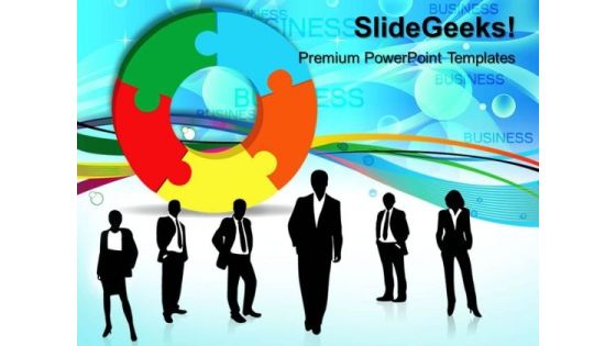 Puzzle With Team People PowerPoint Templates And PowerPoint Themes 0512 Puzzle With Team People PowerPoint Templates And PowerPoint Themes 0512