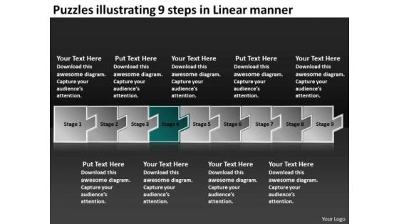 Puzzles Illustrating 9 Steps Linear Manner Operational Flow Chart PowerPoint Templates Puzzles Illustrating 9 Steps Linear Manner Operational Flow Chart PowerPoint Templates