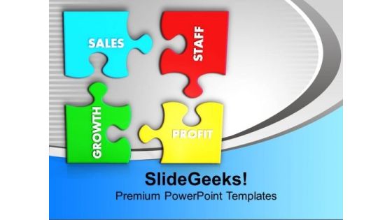 Puzzles With Sales Staff Growth Profit PowerPoint Templates Ppt Backgrounds For Slides 0113 Puzzles With Sales Staff Growth Profit PowerPoint Templates Ppt Backgrounds For Slides 0113