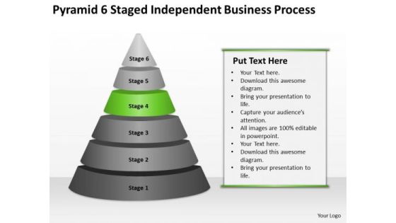 Pyramid 6 Staged Independent Business Process Ppt Plan Guide PowerPoint Slides Pyramid 6 Staged Independent Business Process Ppt Plan Guide PowerPoint Slides