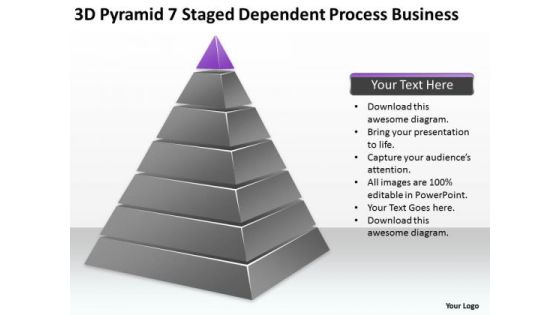 Pyramid 7 Staged Dependent Process Business Ppt How To Start Plan PowerPoint Slides Pyramid 7 Staged Dependent Process Business Ppt How To Start Plan PowerPoint Slides