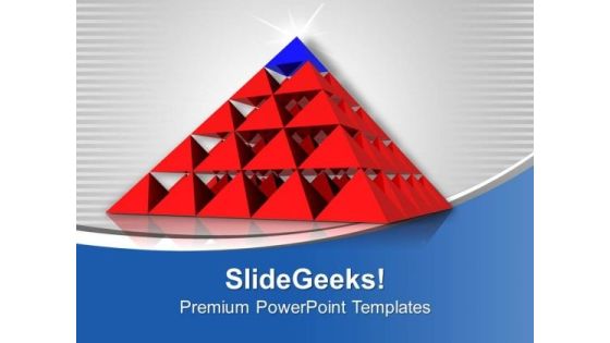 Pyramid For Sales Growth PowerPoint Templates Ppt Backgrounds For Slides 0413 Pyramid For Sales Growth PowerPoint Templates Ppt Backgrounds For Slides 0413
