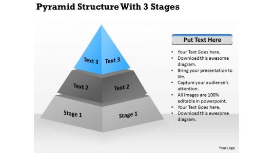 Pyramid Structur With 3 Stages Ppt Handyman Business Plan PowerPoint Slides Pyramid Structur With 3 Stages Ppt Handyman Business Plan PowerPoint Slides