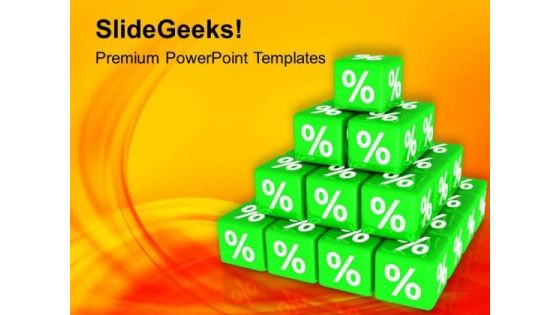 Pyramid Structure With Discounted Cubes PowerPoint Templates Ppt Backgrounds For Slides 0513 Pyramid Structure With Discounted Cubes PowerPoint Templates Ppt Backgrounds For Slides 0513