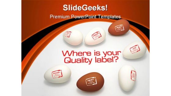 Quality Label Business PowerPoint Backgrounds And Templates 0111 Quality Label Business PowerPoint Backgrounds And Templates 0111