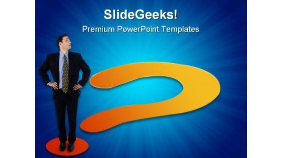 Question Mark Business PowerPoint Templates And PowerPoint Backgrounds 0611 Question Mark Business PowerPoint Templates And PowerPoint Backgrounds 0611
