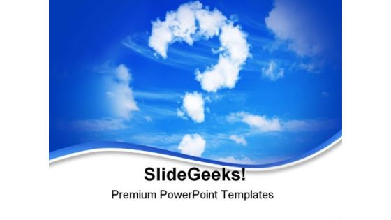 Question Symbol PowerPoint Themes And PowerPoint Slides 0911