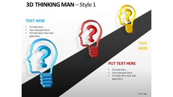 Questions Ahead Thinking Men PowerPoint Templates And Ppt Slides Questions Ahead Thinking Men PowerPoint Templates And Ppt Slides