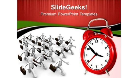 Race Against Time Business PowerPoint Templates And PowerPoint Themes 0712 Race Against Time Business PowerPoint Templates And PowerPoint Themes 0712