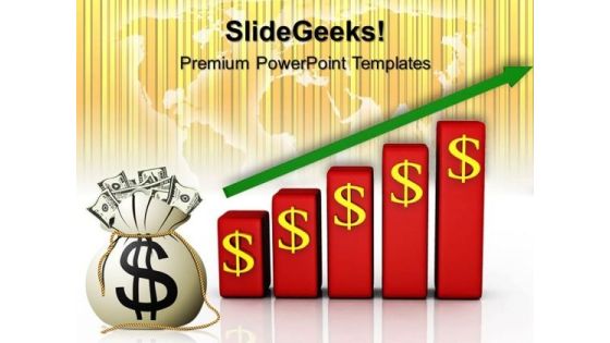 Raising Money Chart Finance PowerPoint Templates And PowerPoint Themes 0512