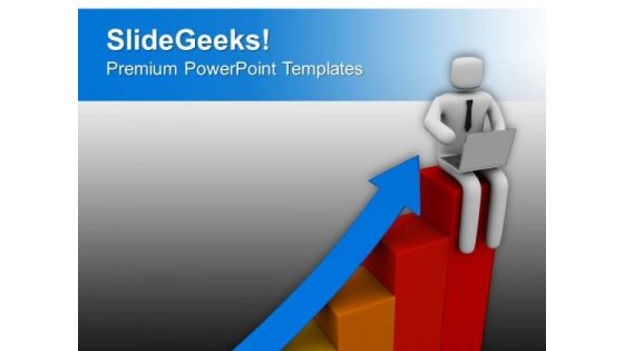 Reach On Top With Help Of Technology PowerPoint Templates Ppt Backgrounds For Slides 0613 Reach On Top With Help Of Technology PowerPoint Templates Ppt Backgrounds For Slides 0613