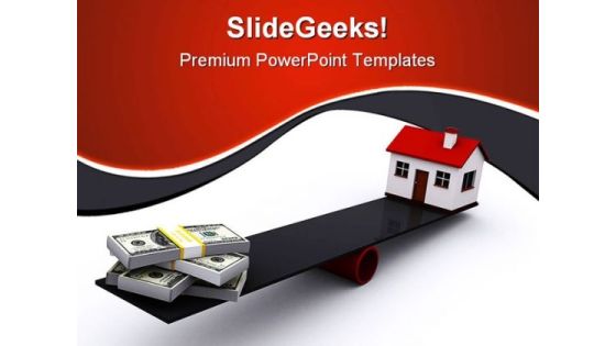 Real Estate Finance PowerPoint Template 0910 Real Estate Finance PowerPoint Template 0910
