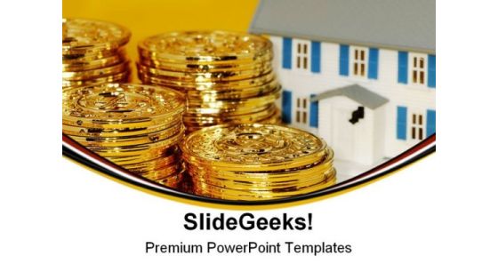 Real Estate Investment Finance PowerPoint Templates And PowerPoint Backgrounds 0711