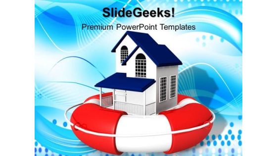 Real Estate Rescue PowerPoint Templates And PowerPoint Themes 0812 Real Estate Rescue PowerPoint Templates And PowerPoint Themes 0812