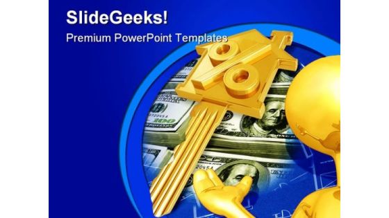 Realestate Concept Money PowerPoint Templates And PowerPoint Backgrounds 0611