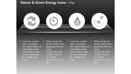 Recycle And Green Energy Icons With Plug And Water Safety Ppt Slides Graphics Recycle And Green Energy Icons With Plug And Water Safety Ppt Slides Graphics