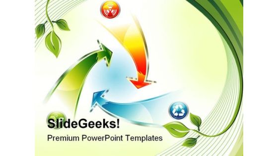 Recycle Arrow Environment PowerPoint Backgrounds And Templates 1210 Recycle Arrow Environment PowerPoint Backgrounds And Templates 1210
