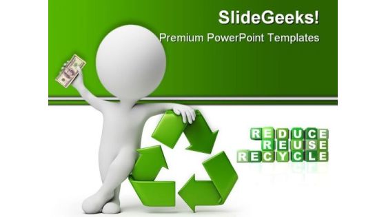 Recycle Environment PowerPoint Themes And PowerPoint Slides 0411